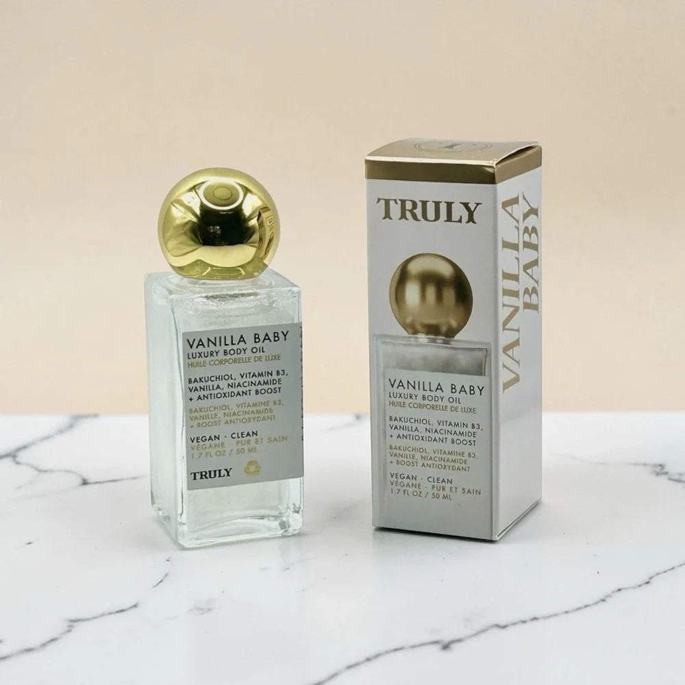 🌻 Truly Vanilla Baby Body Oil | 1.7oz